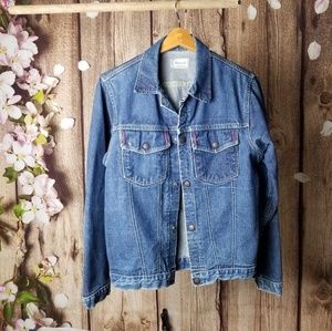 Madewell cropped jean jacket
